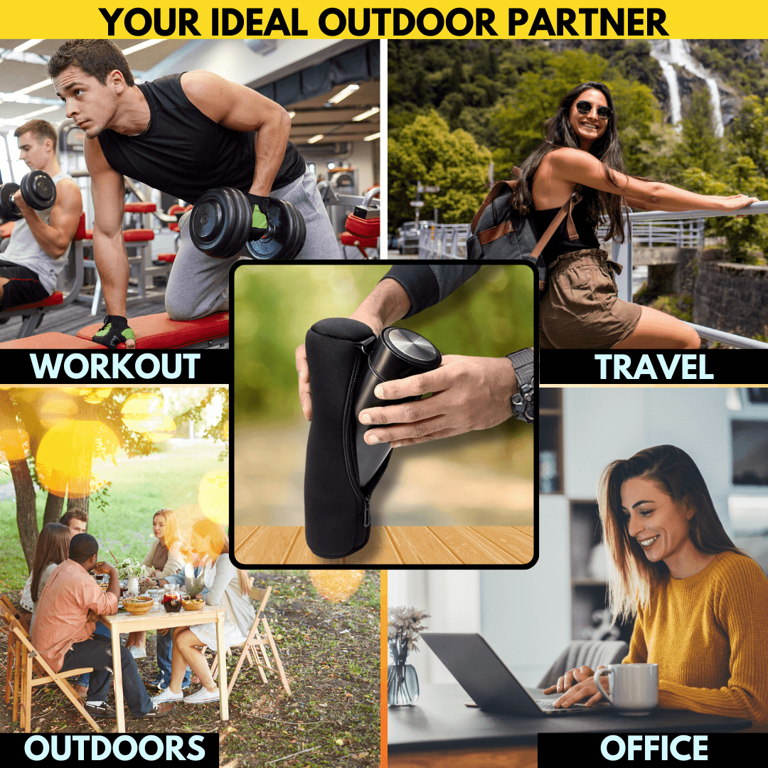 Outer Woods Premium Insulated Thermos Flask | Insulin Pen Cooler | Diabetic Organizer Bottle Case | Insulin Bottle Case
