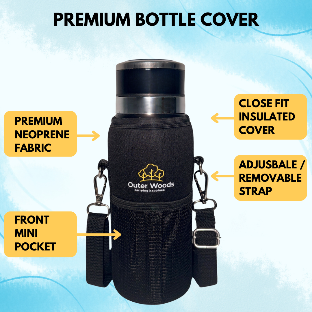 Outer Woods Insulated Insulin Bottle Cooler Travel Case - Medium - Fits upto 7.2 Inch Insulin Pens