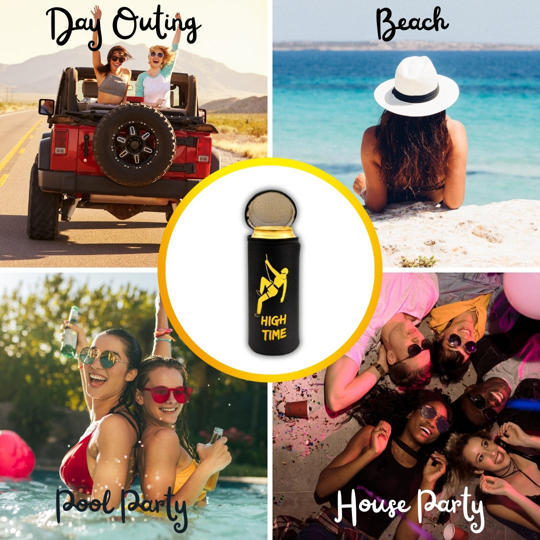 "Premium insulated cooler sleeves for beer and soda cans | Travel with friends | Enjoy | Travelling