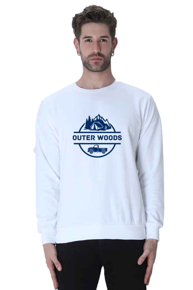 Outer Woods Men's Graphic Printed Sweatshirt