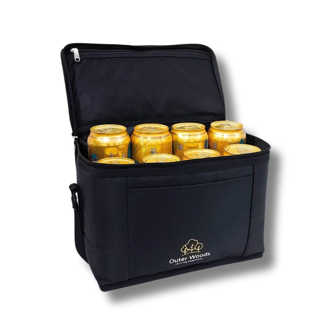 Outer Woods reusable cooler bag for drinks and snacks