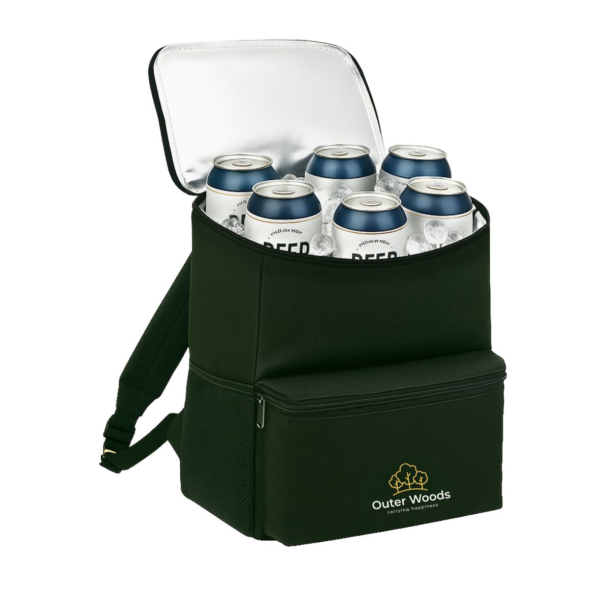 Outer Woods Insulated 10 Can Cooler Backpack