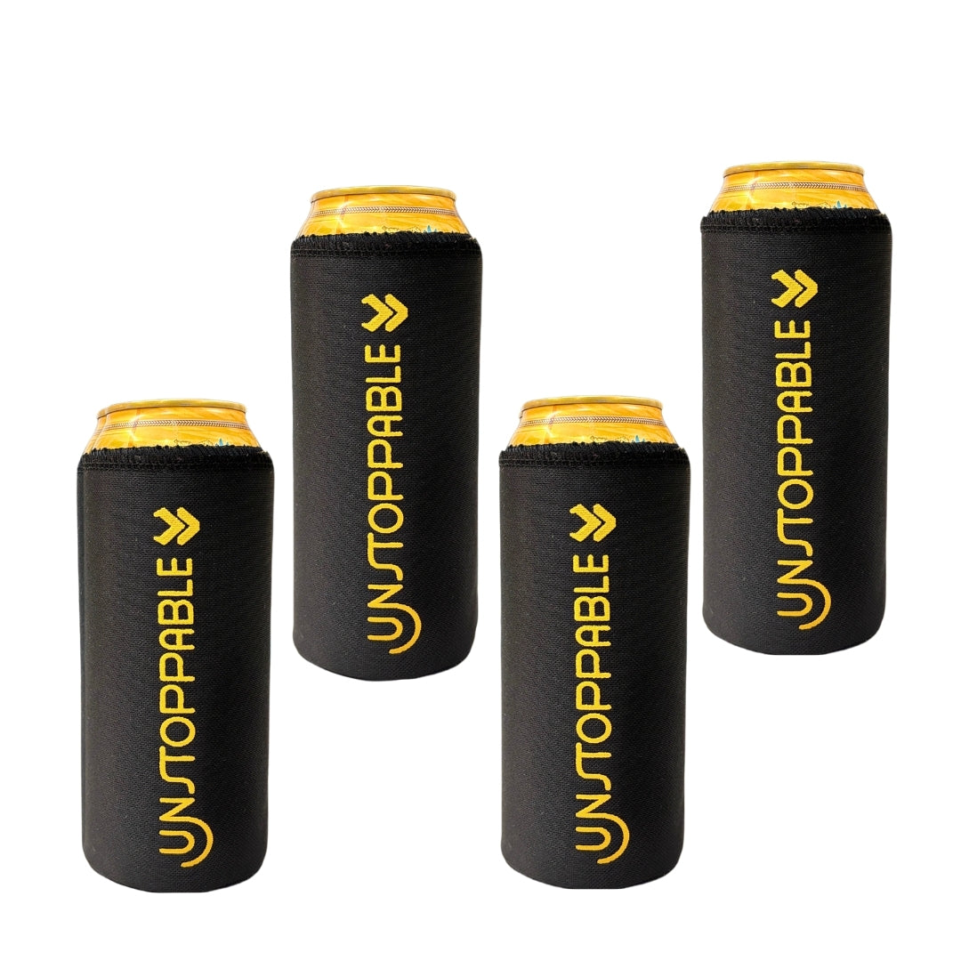 Outer Woods Insulated Beer Can Cooler Sleeve - Set of 4 Outer Woods | Can Cover | Can Coozie | Can Koozie | Beer Cooler