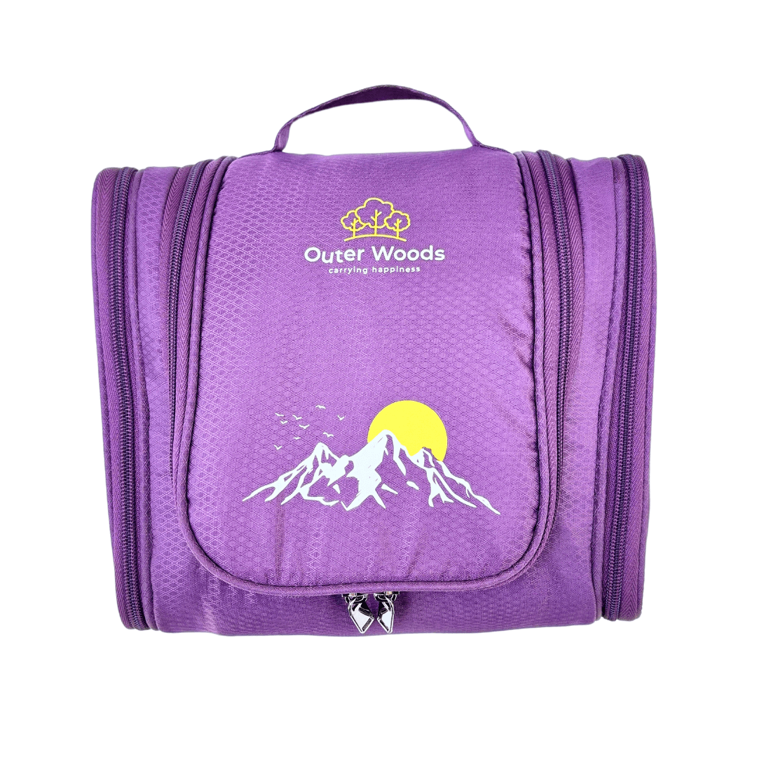 Outer Woods Travel Toiletry Bag | Makeup Bag | Travel Bag | Toiletry Bag | Travel Pouch | Travel Kit Bag | Cosmetic and Make up Pouches