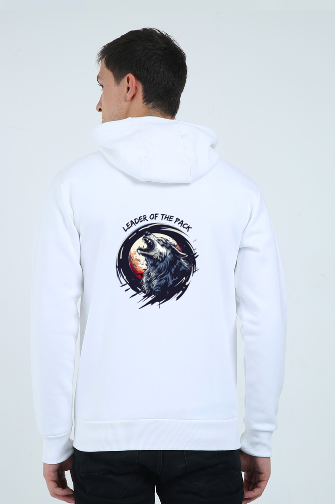 Outer Woods Men's Leader Of The Pack Printed Zipper Hooded Sweatshirt