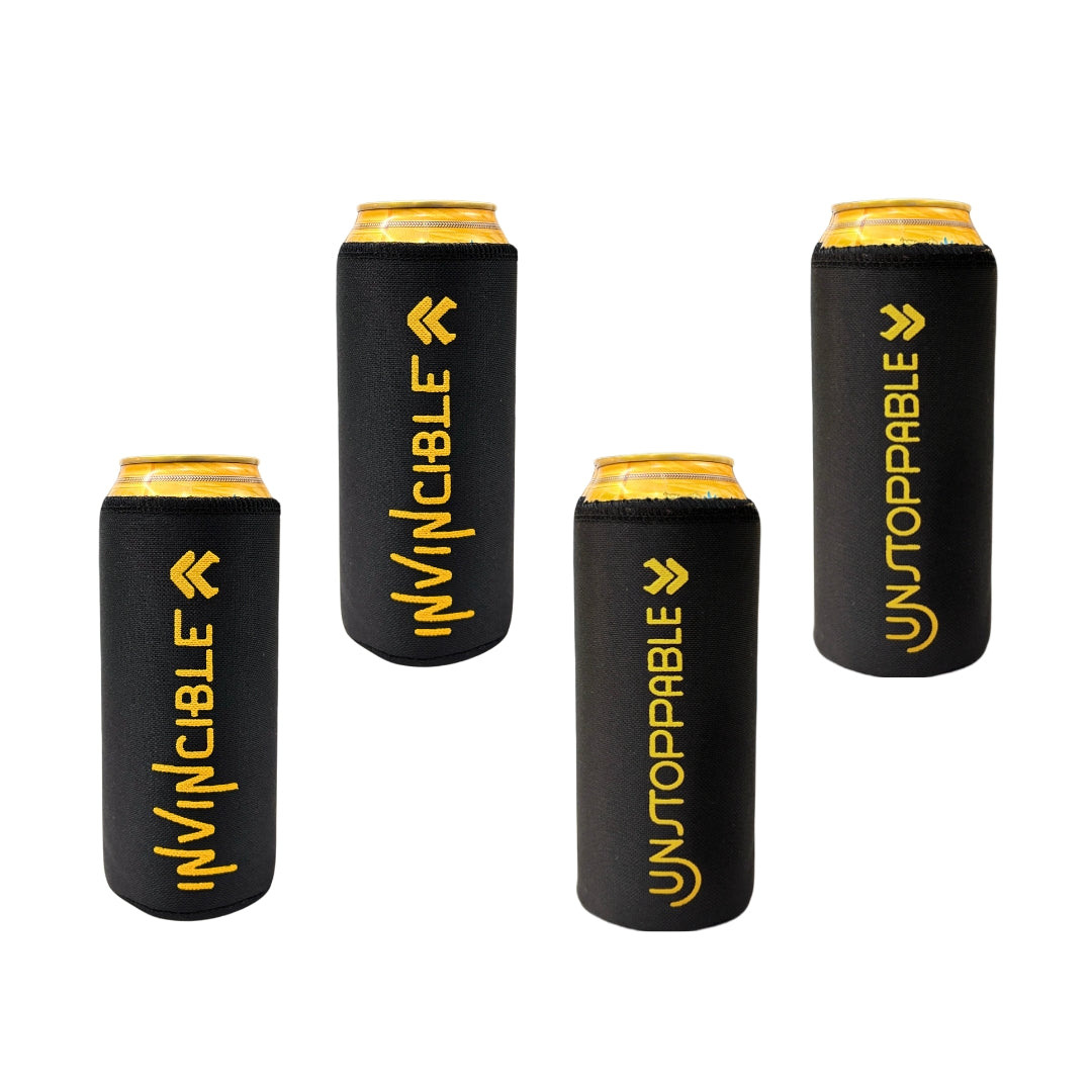 Outer Woods Insulated Beer Can Cooler Sleeve - Set of 4 Outer Woods | Can Cover | Can Coozie | Can Koozie | Beer Cooler
