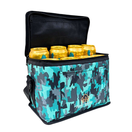 Outer Woods Insulated 8 Can Cooler Bag | Beer Cooler | Insulated Bag | Soft Cooler | Hot Cold Bag | Lunch Bag