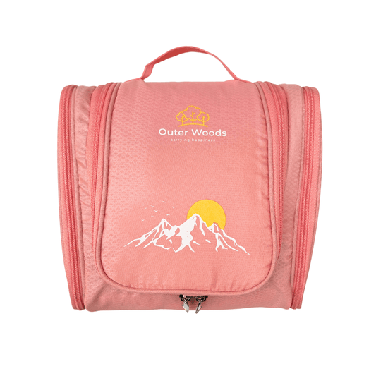 Outer Woods Travel Toiletry Bag | Makeup Bag | Travel Bag | Toiletry Bag | Travel Pouch | Travel Kit Bag | Cosmetic and Make up Pouches