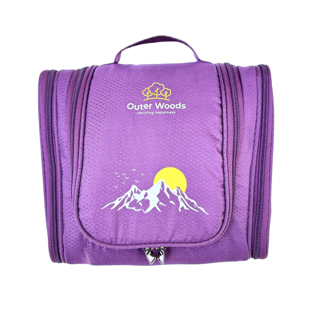 Outer Woods Travel Toiletry Bag | Makeup Bag | Travel Bag | Toiletry Bag | Travel Pouch | Travel Kit Bag | Cosmetic and Make up Pouches