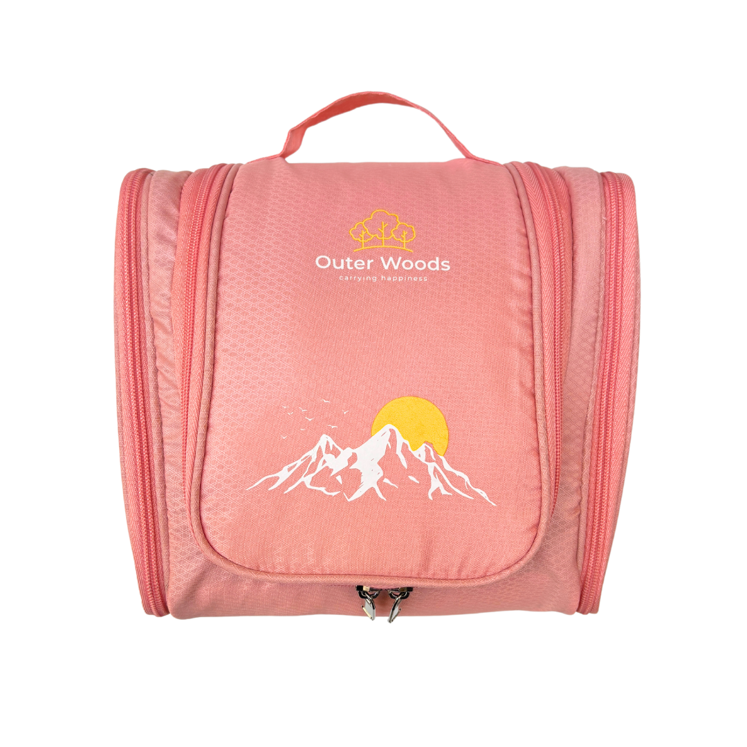 Outer Woods Travel Toiletry Bag | Makeup Bag | Travel Bag | Toiletry Bag | Travel Pouch | Travel Kit Bag | Cosmetic and Make up Pouches