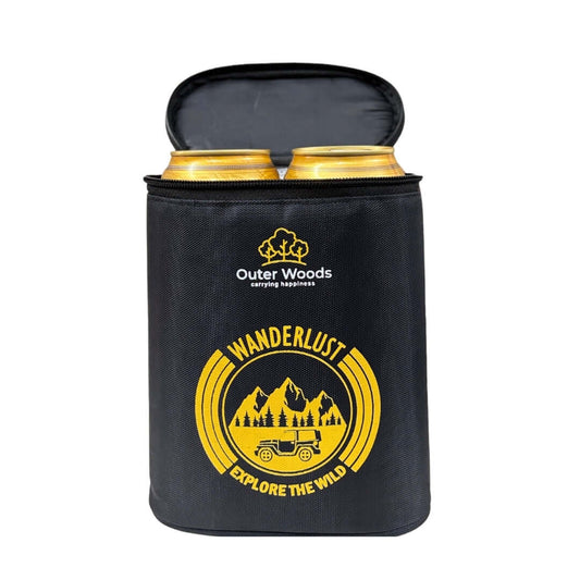 Outer Woods Insulated 2 Can Cooler Bag | Beer Cooler | Insulated Bag | Soft Cooler