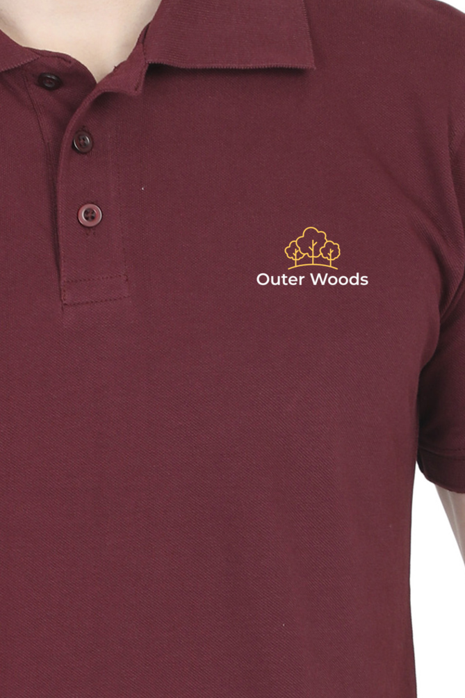 Outer Woods Men's Polo T-Shirt