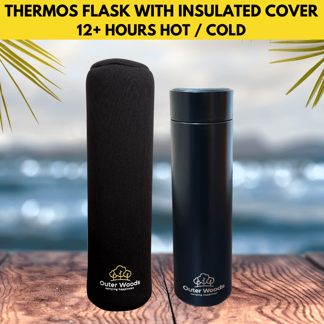 Outer Woods Premium Insulated Thermos Flask | Insulin Pen Cooler | Diabetic Organizer Bottle Case | Insulin Bottle Case