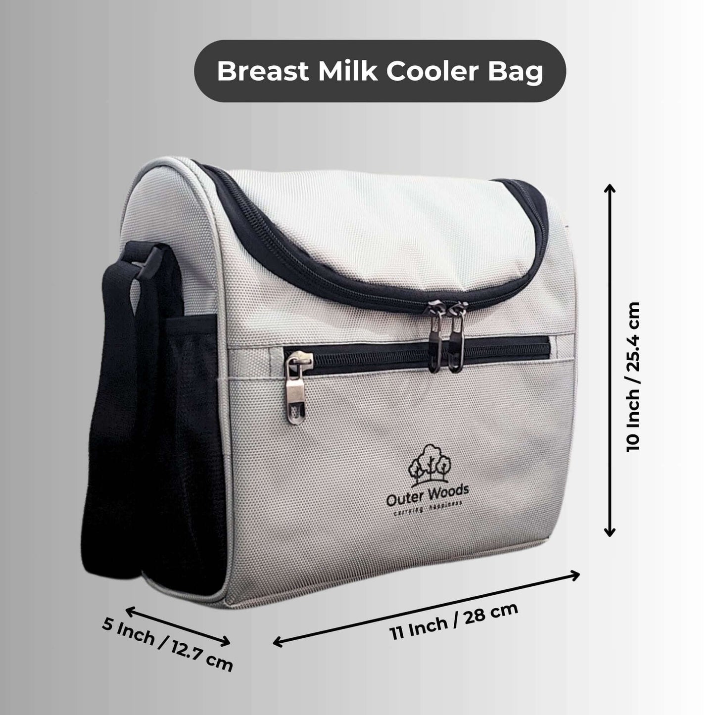 Outer Woods Breast Milk Cooler Bag for Mothers | Milk Cooler Bag | Insulated Milk Bottle Bag | Bottle Cooler Bag