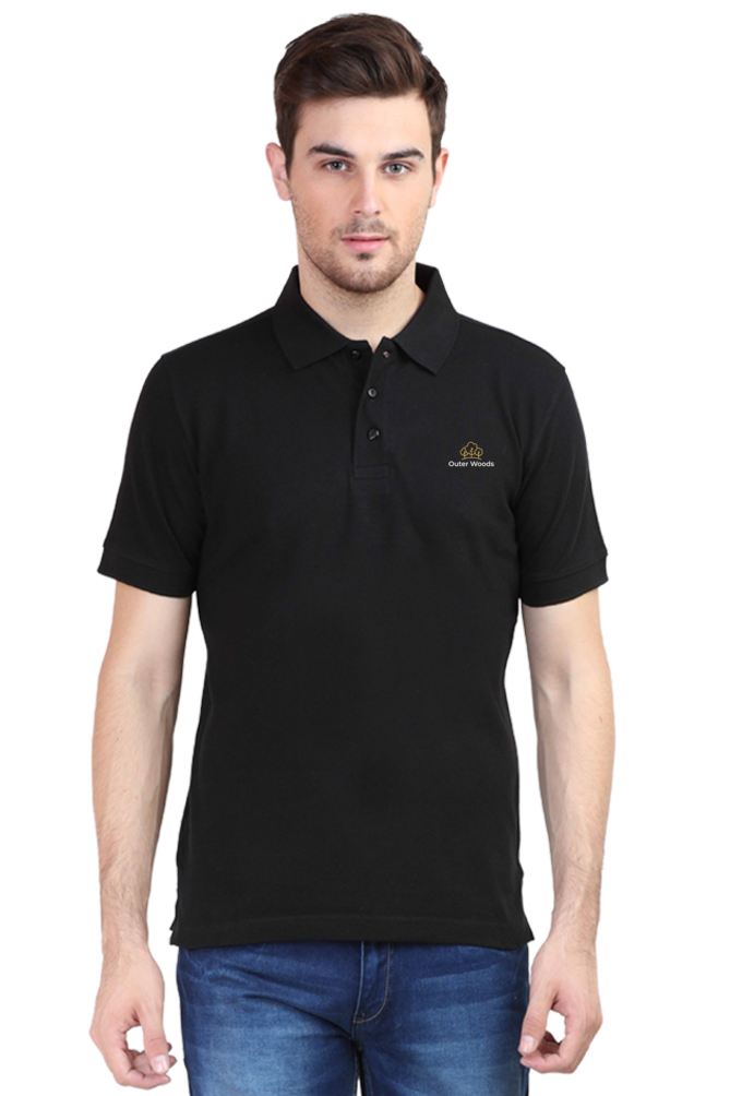 Outer Woods Men's Polo T-Shirt