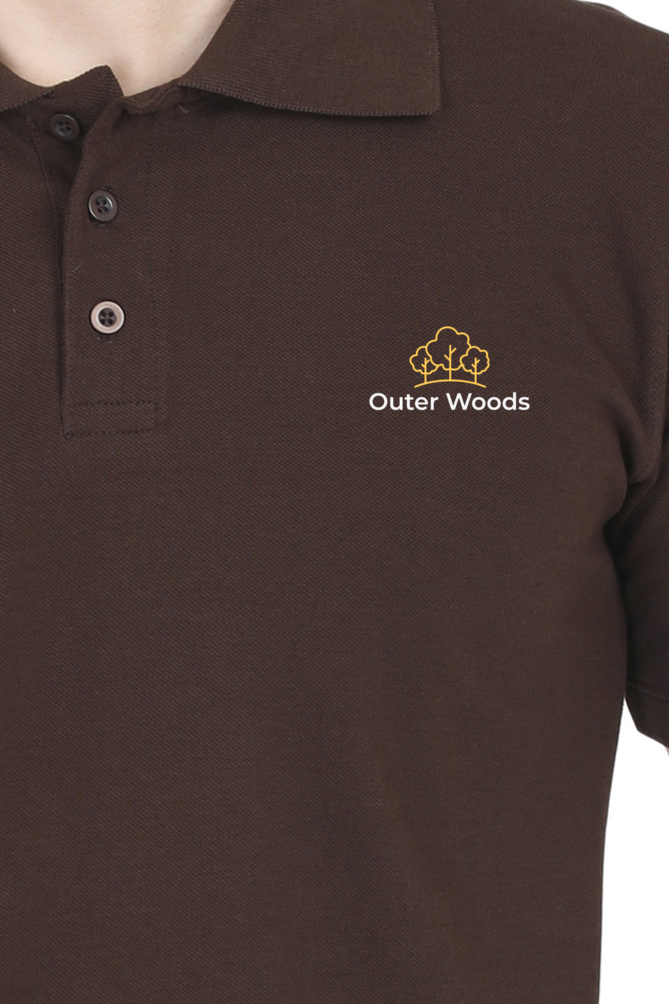 Outer Woods Men's Polo T-Shirt