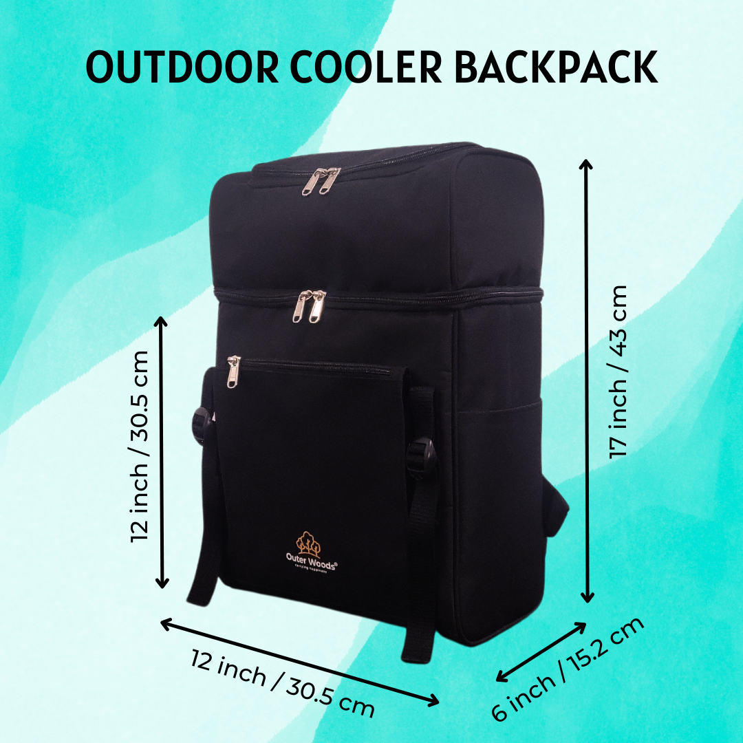 Outer Woods Insulated Dual Zone Cooler Backpack