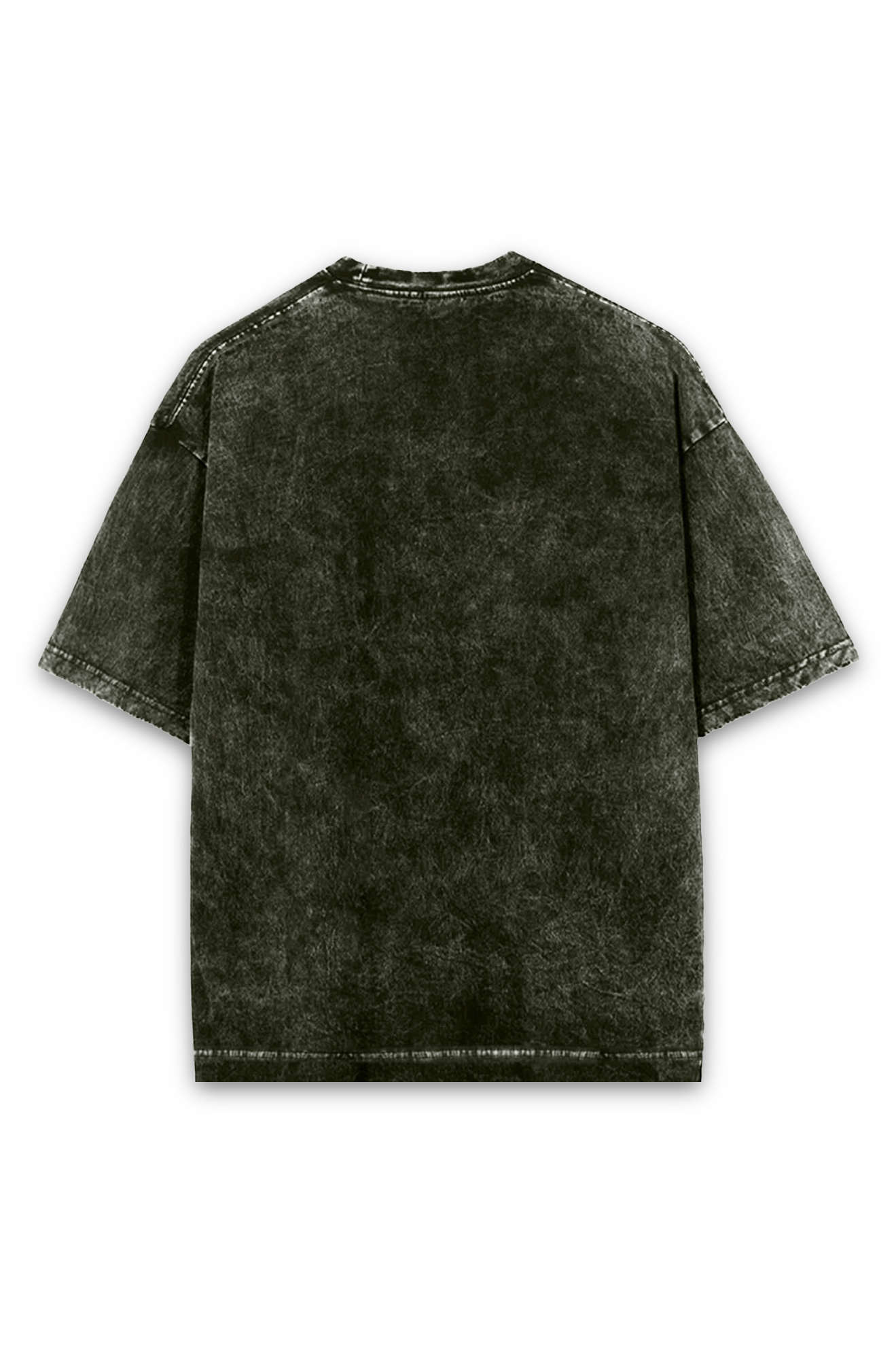 Outer Woods Men's Acid Wash Fear Factory Printed T-Shirt