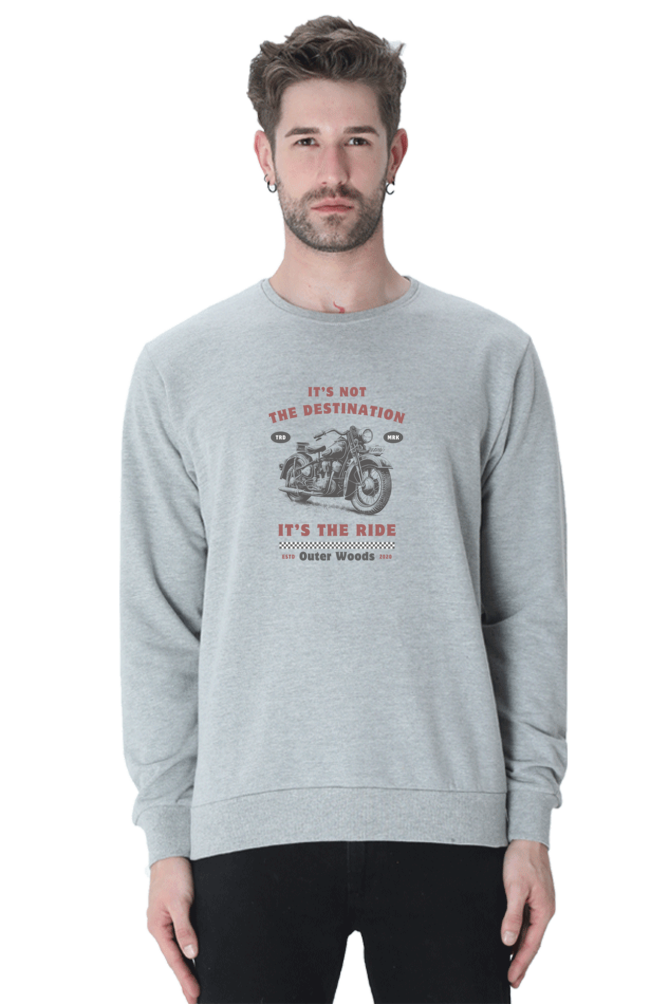 Outer Woods Men's Destination Graphic Printed Sweatshirt