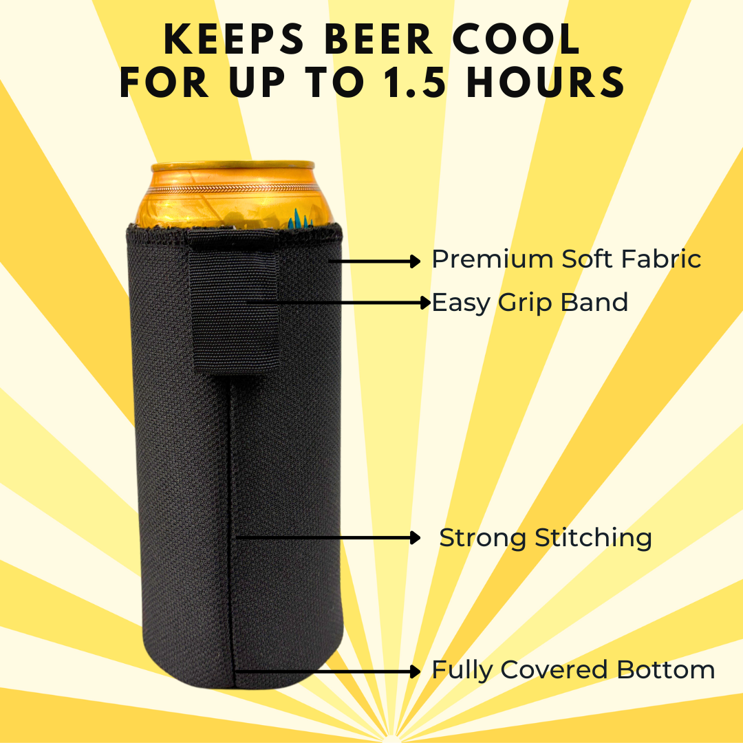 Outer Woods Insulated Beer Can Cooler Sleeve - Set of 4 Outer Woods | Can Cover | Can Coozie | Can Koozie | Beer Cooler