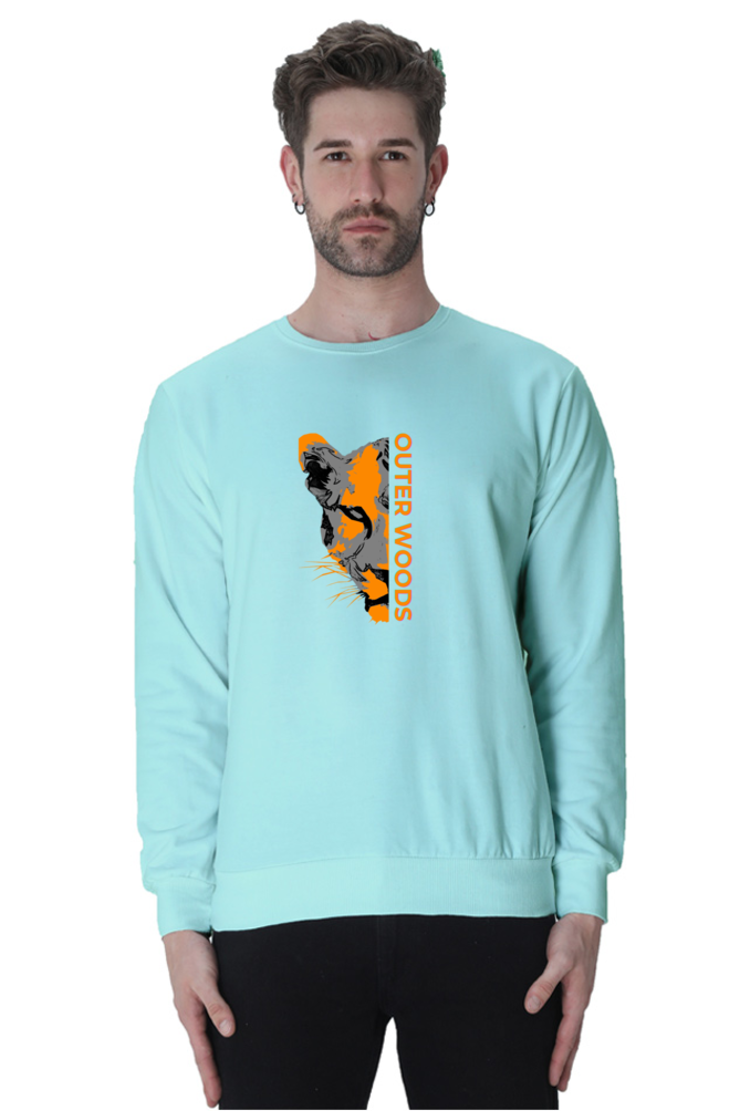 Outer Woods Men's Cheetah Printed Sweatshirt