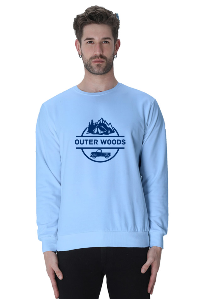 Outer Woods Men's Graphic Printed Sweatshirt