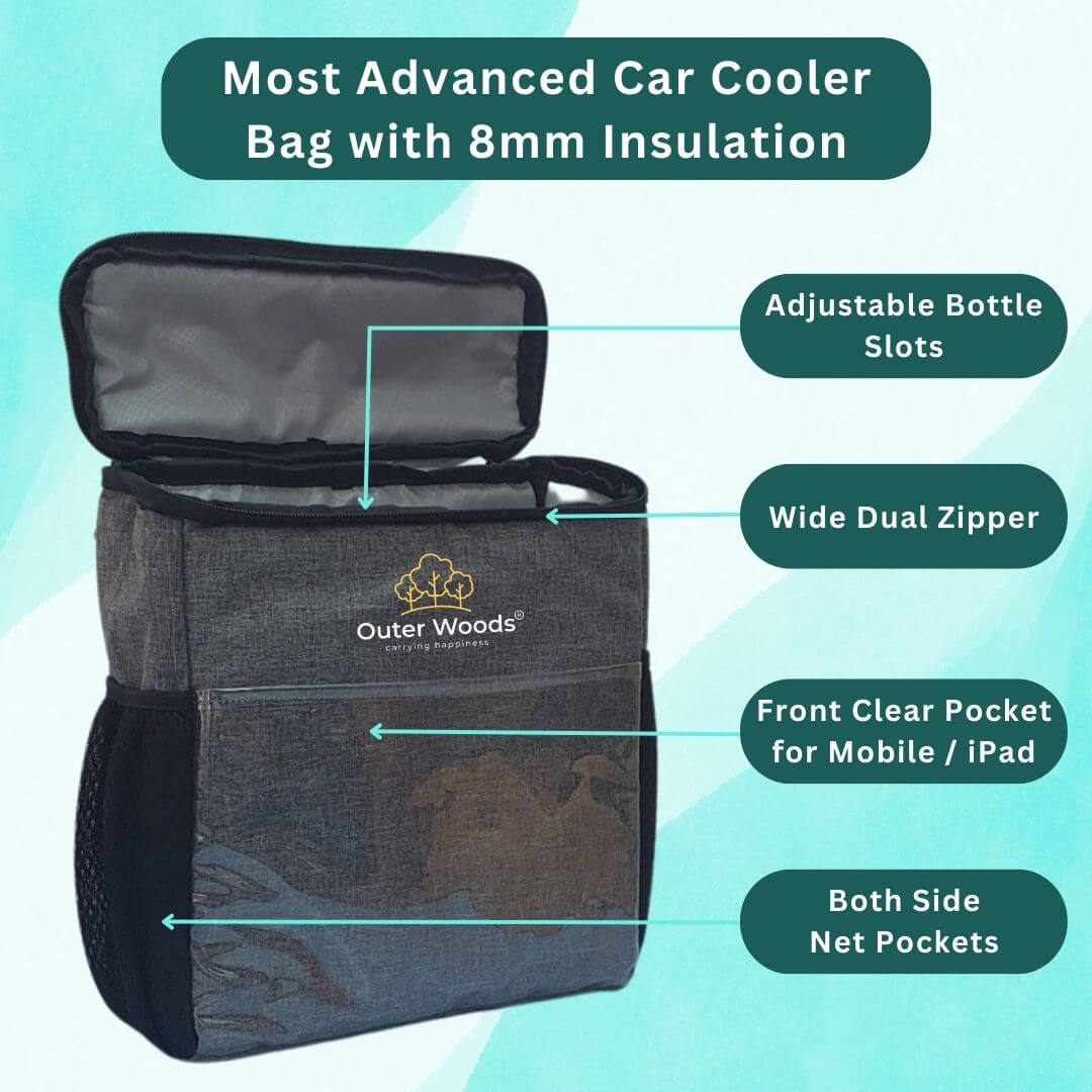 Outer Woods Insulated Cooler Bag for Cars & SUVs