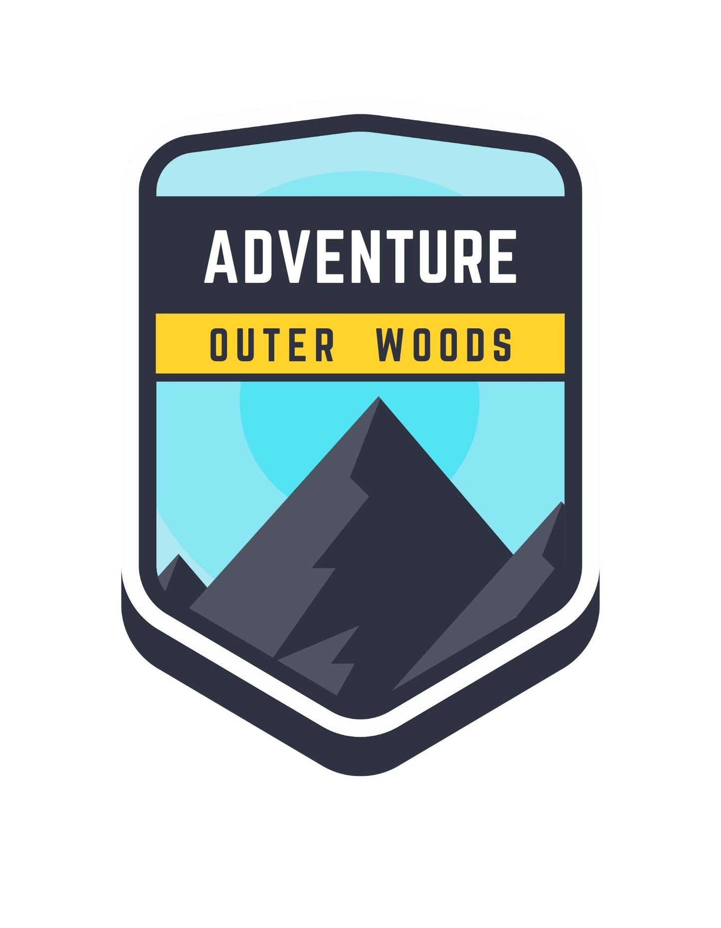 Outer Woods Men's Adventure Graphic Printed T-Shirt