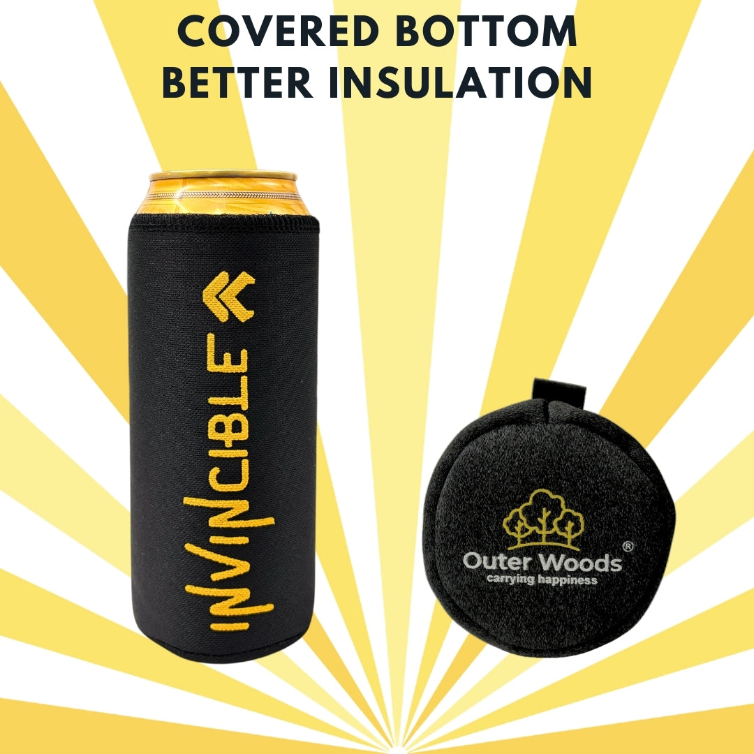 Outer Woods Insulated Beer Can Cooler Sleeve - Set of 4 Outer Woods | Can Cover | Can Coozie | Can Koozie | Beer Cooler