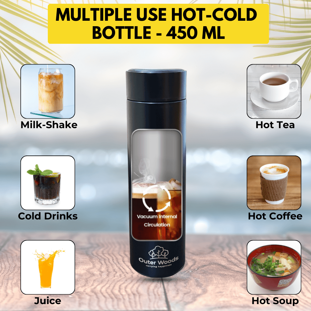 Outer Woods Premium Insulated Thermos Flask | Insulin Pen Cooler | Diabetic Organizer Bottle Case | Insulin Bottle Case