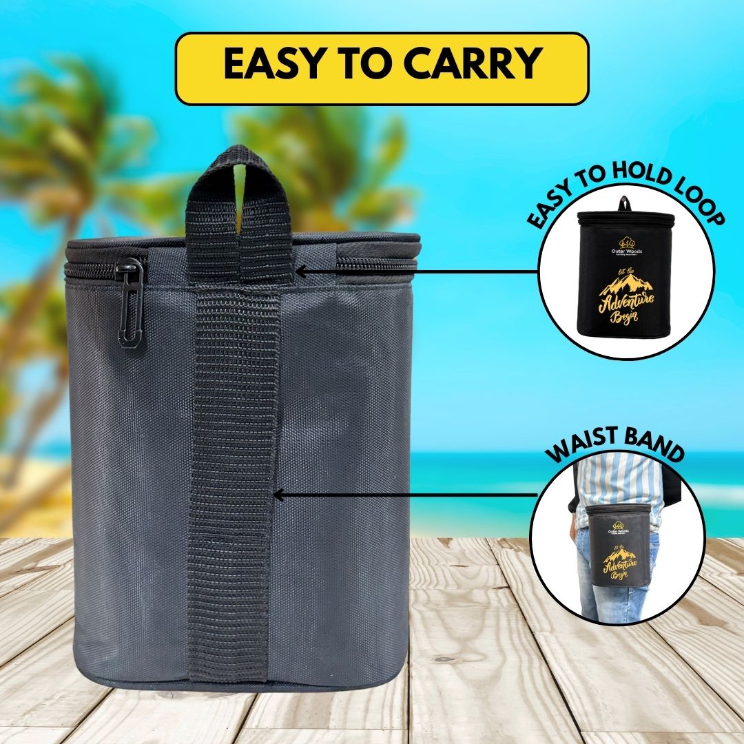 Outer Woods Insulated 2 Can Cooler Bag | Beer Cooler | Insulated Bag | Soft Cooler