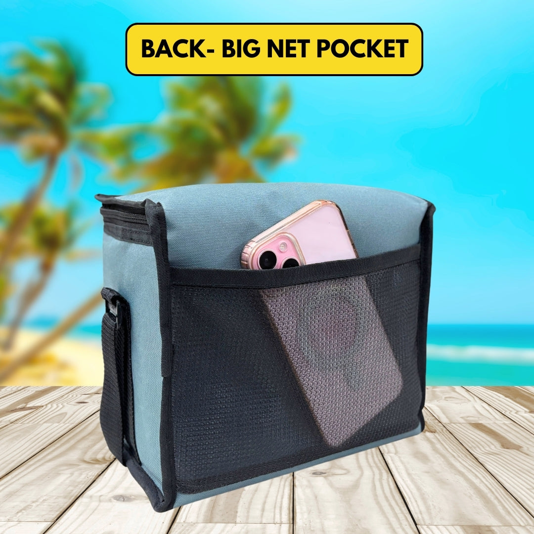 Outer Woods Insulated 6 Can Cooler Bag | Beer Cooler | Insulated Bag | Soft Cooler | Hot Cold Bag | Lunch Bag
