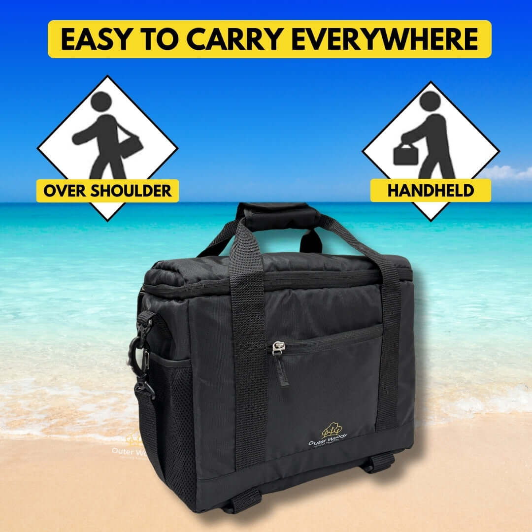 Outer Woods insulated cooler bag for outdoor adventures