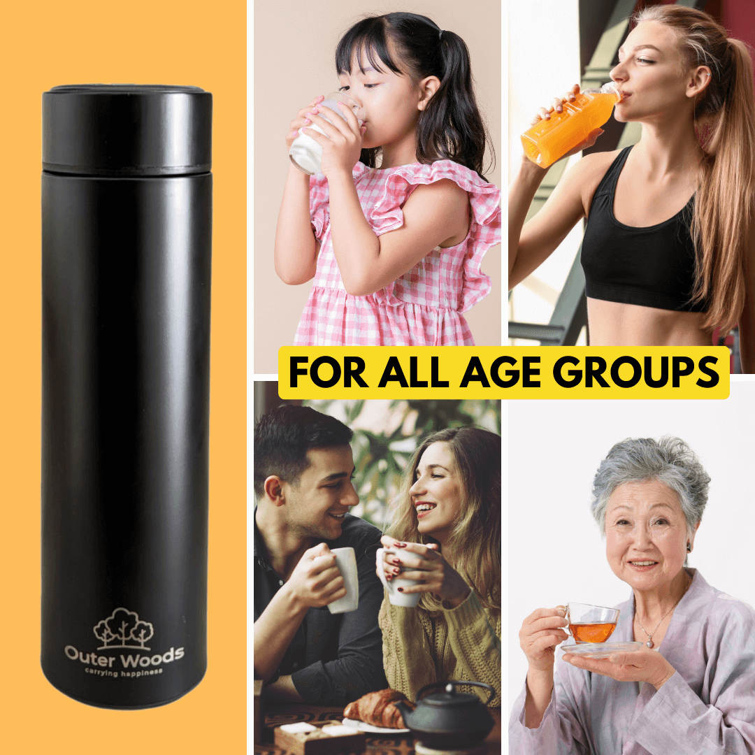 Outer Woods Premium Insulated Thermos Flask | Insulin Pen Cooler | Diabetic Organizer Bottle Case | Insulin Bottle Case