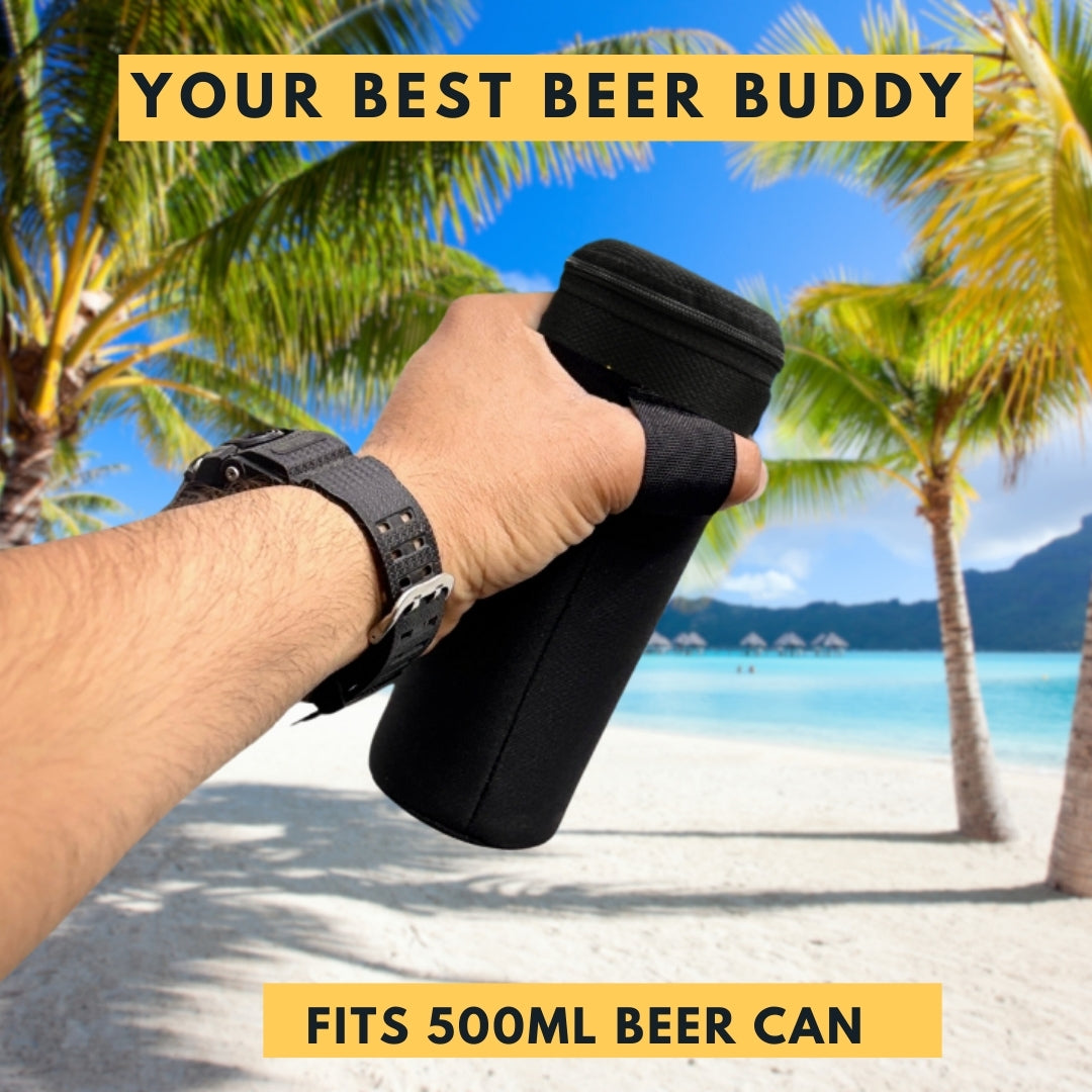 Lightweight can cooler sleeves for outdoor parties and picnics