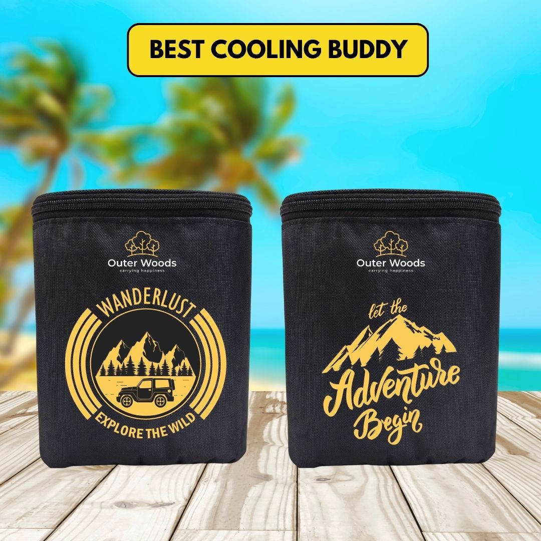 Outer Woods Insulated 2 Can Cooler Bag | Beer Cooler | Insulated Bag | Soft Cooler