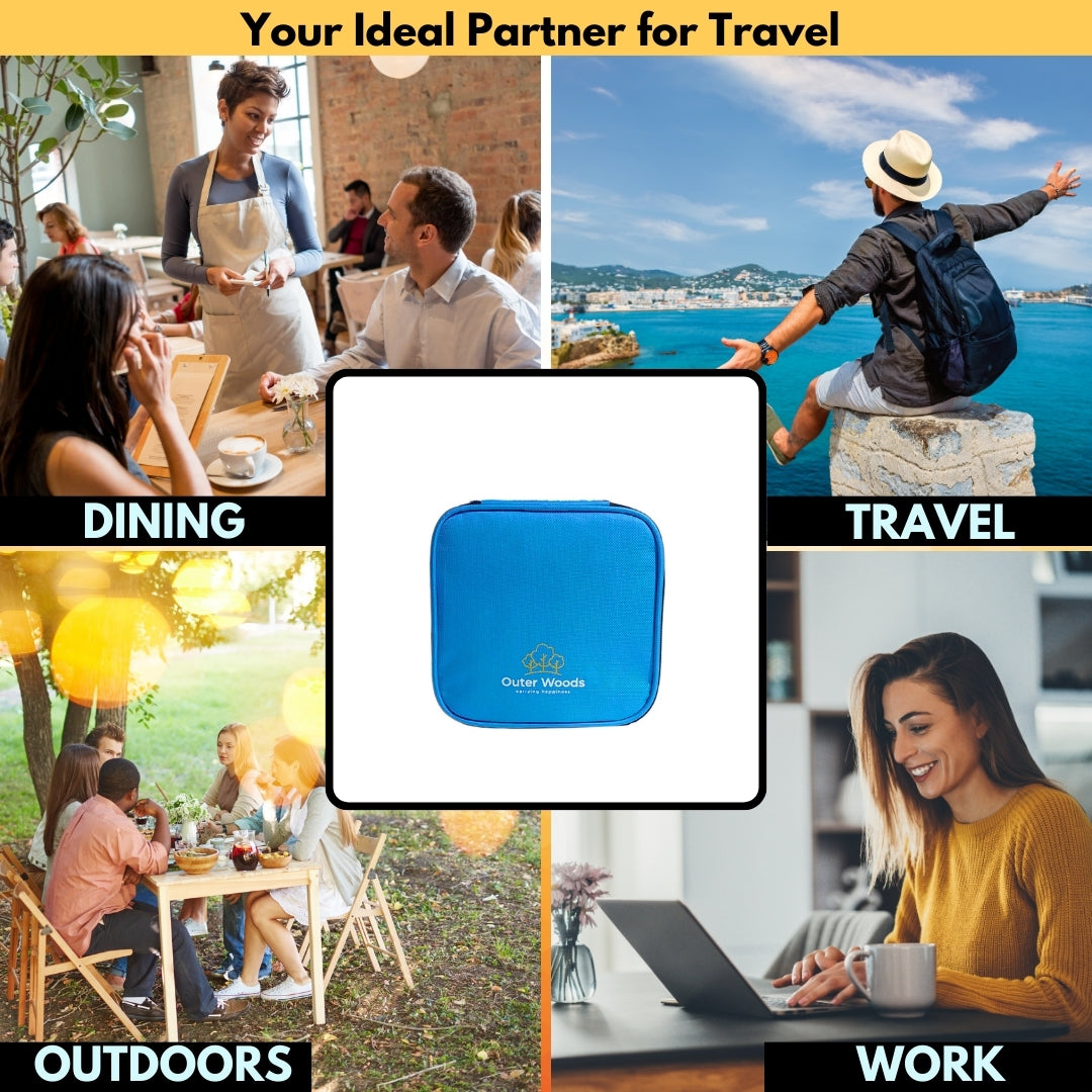 Outer Woods Insulated Insulin Cooler Bag | Insulin Pen Cooler | Diabetic Organizer Bag | Insulin Bag | Insulated Medical Bag