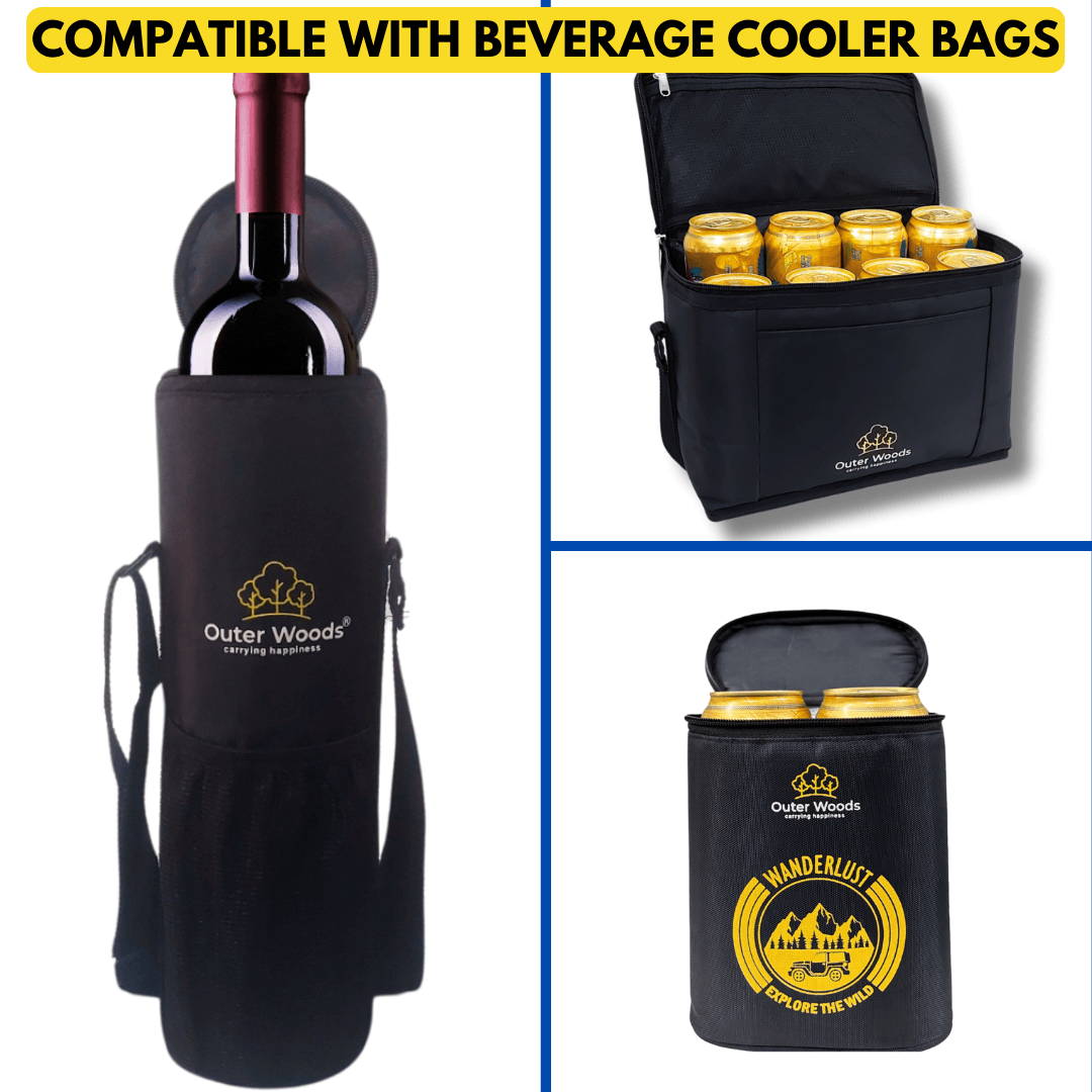 Outer Woods Mini Ice Gel Packs Set (35ml) for Cooler Bags and Cold Therapy