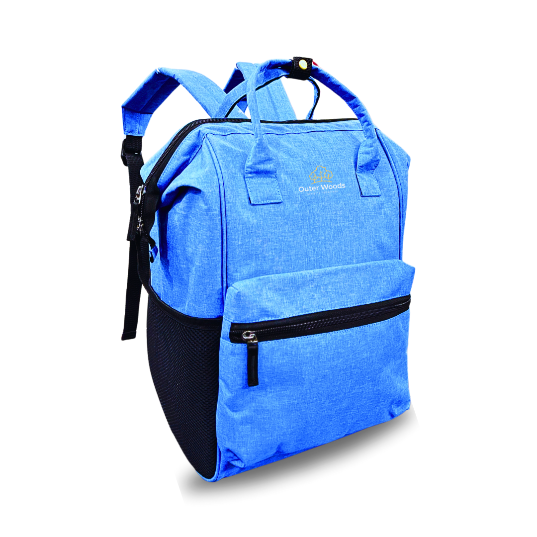 Outer Woods Baby Diaper Bag with Insulated Bottle Compartment