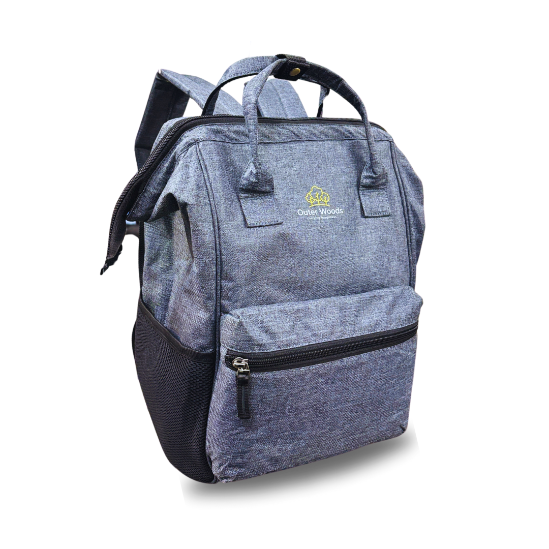 Outer Woods Baby Diaper Bag with Insulated Bottle Compartment | Maternity Bag | Newborn Baby | Mother Travelling Bag | Multiple Pocket Water Resistant Hospital Bag