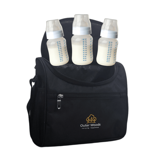 Outer Woods Breast Milk Cooler Bag for Mothers | Milk Cooler Bag | Insulated Milk Bottle Bag | Bottle Cooler Bag