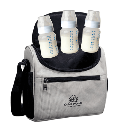 Outer Woods Breast Milk Cooler Bag for Mothers | Milk Cooler Bag | Insulated Milk Bottle Bag | Bottle Cooler Bag