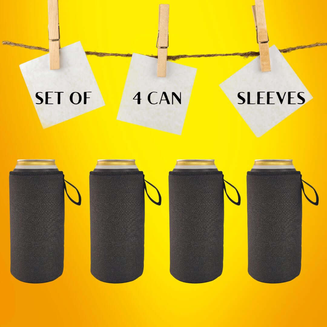 Outer Woods Insulated Beer Can Cooler Sleeve - Set of 4 Outer Woods