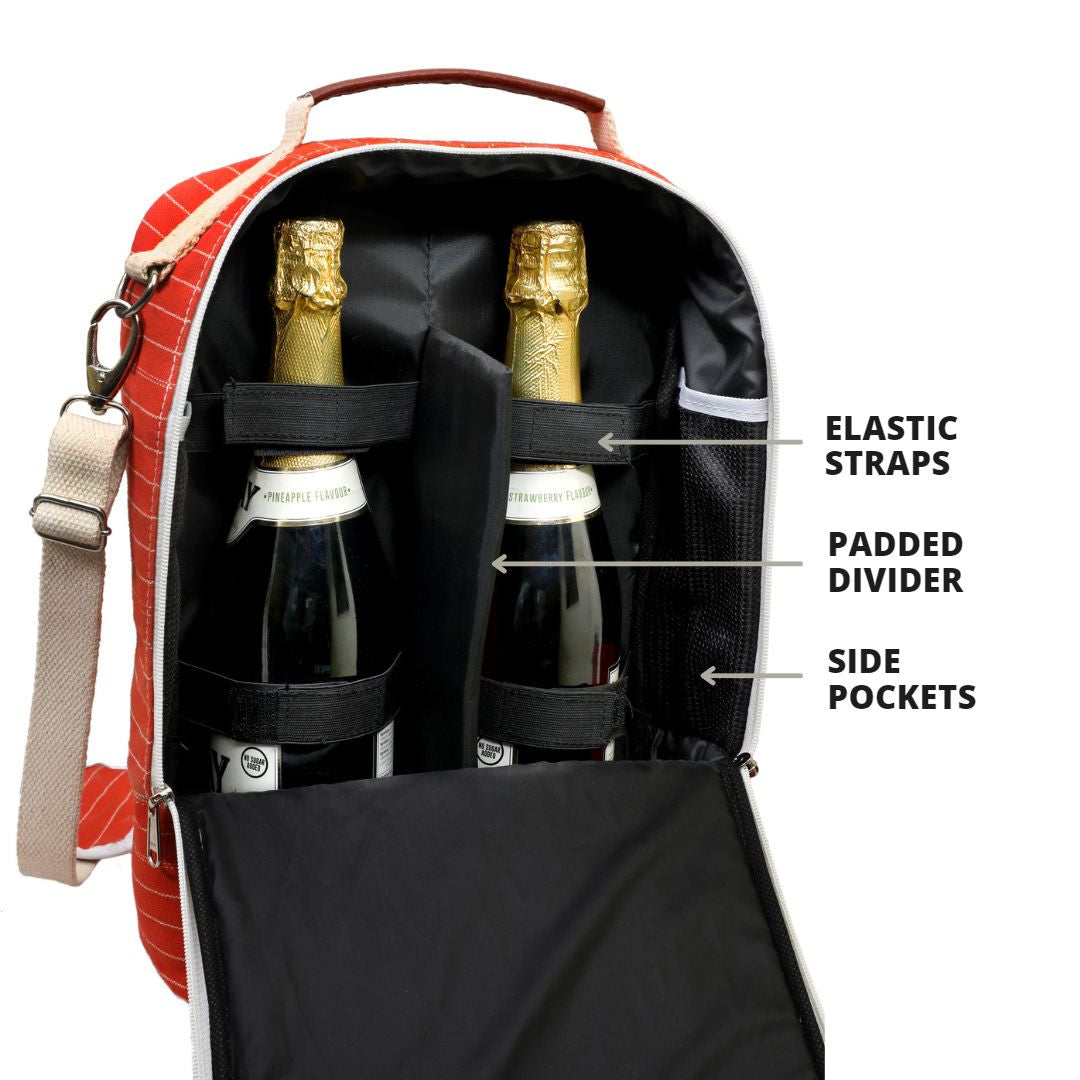 Outer Woods Premium Insulated 2 Bottle Cooler Bag Outer Woods