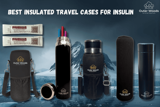 insulin travel case, diabetic travel kit, insulin storage bag, insulin cooling pouch