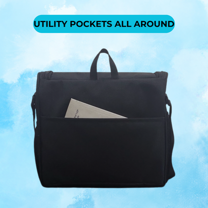 Outer Woods Insulated Breast Milk Cooler Bag | 6+ Hours Cooling | Fits 6 x 500ml Baby Bottles | 4 x 100ml Ice Gel Packs Included