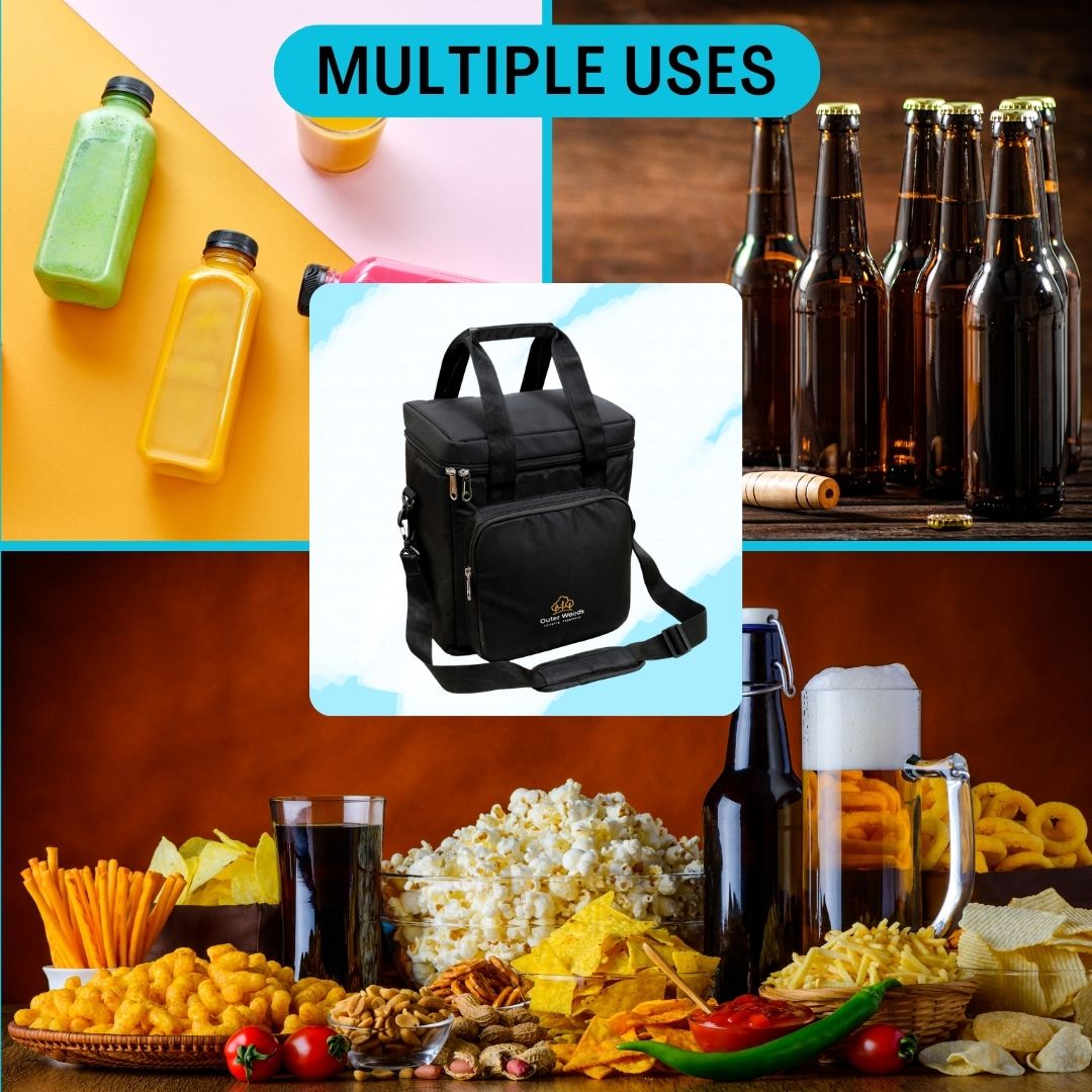 Outer Woods Insulated 6 Bottle Cooler Bag