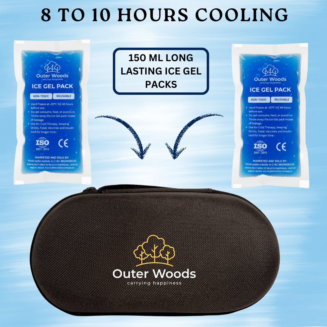 Outer Woods Insulin Cooler Bag Pro | insulin travel case | insulin storage bag for travel | insulin cooling pouch | medicine cooler bag