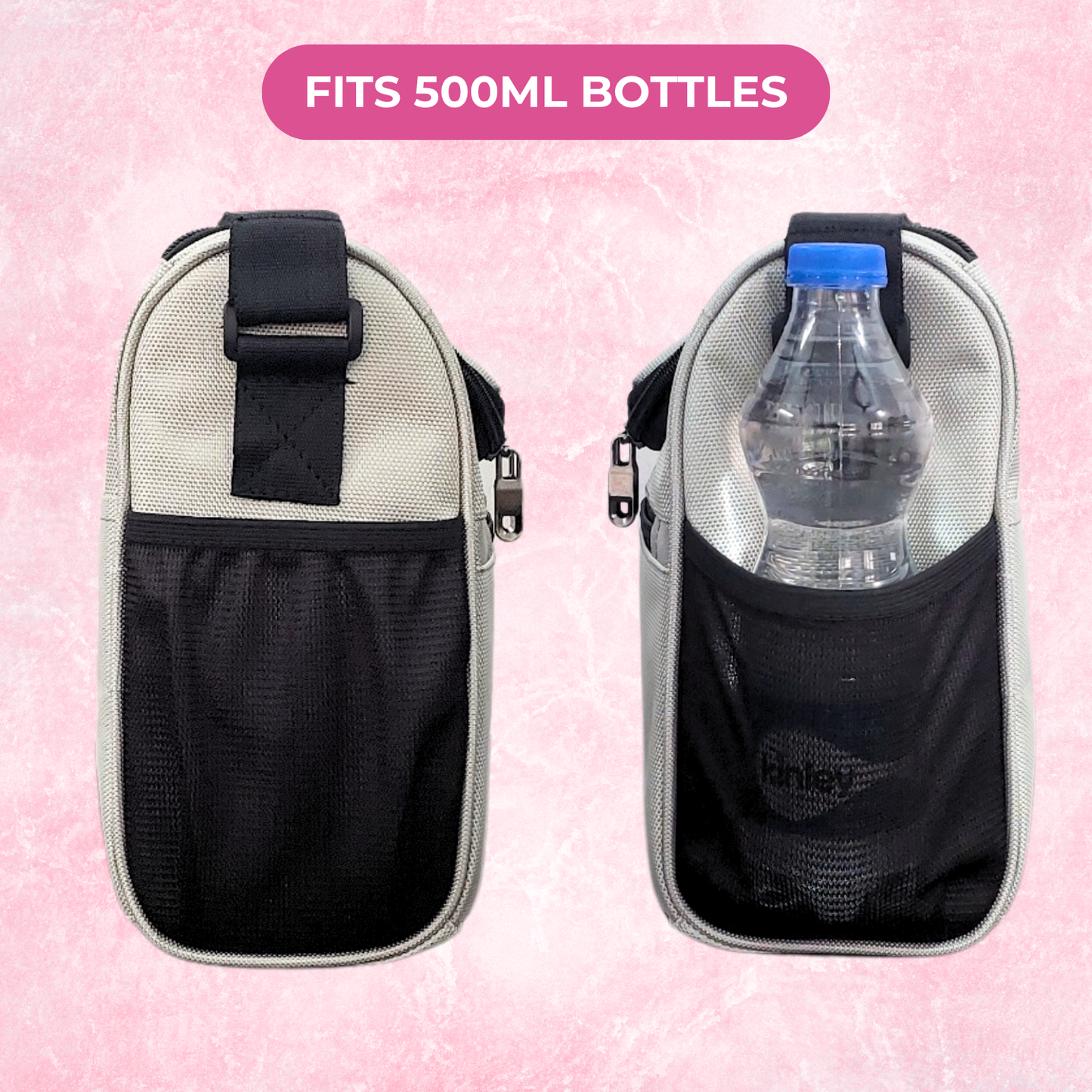 Outer Woods Insulated Breast Milk Cooler Bag | 6+ Hours Cooling | Fits 6 x 500ml Baby Bottles | 4 x 100ml Ice Gel Packs Included