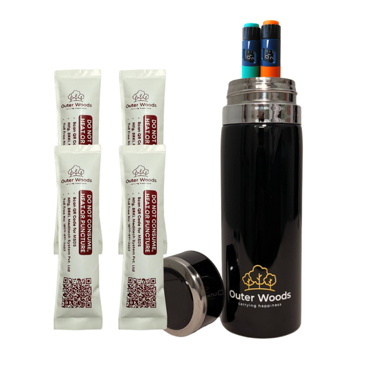 Outer Woods Insulated Insulin Bottle Cooler Travel Case - Medium - Fits upto 7.1 Inch Insulin Pens